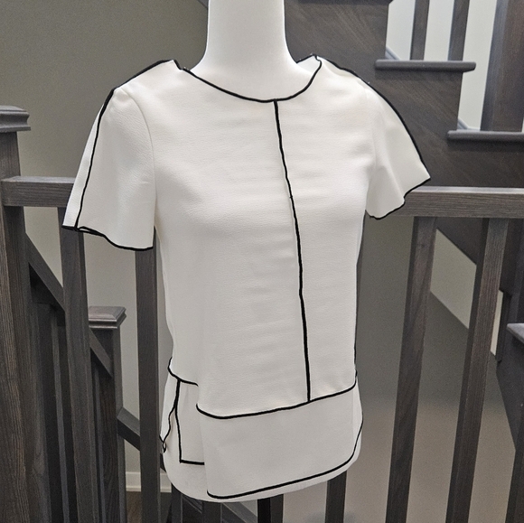 ZARA white  blouse (xs) - Picture 1 of 7